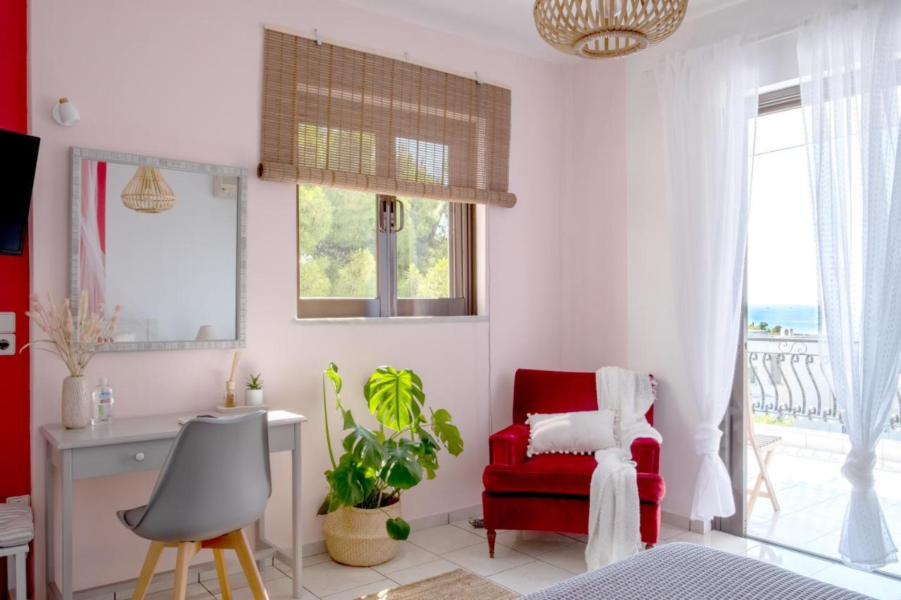 Pefkides Aegina Boutique Apartments Agia Marina  Екстер'єр фото